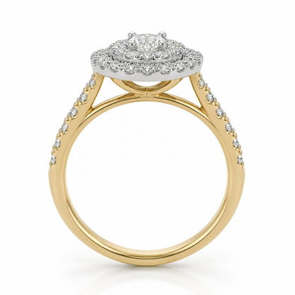 18ct Yellow and White Gold 