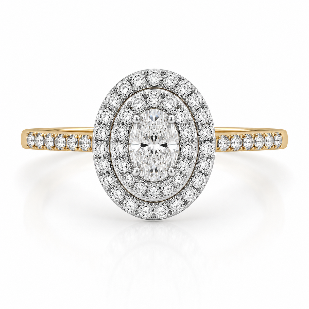 18ct Yellow and White Gold