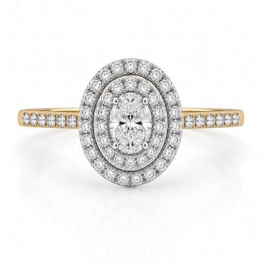 18ct Yellow and White Gold