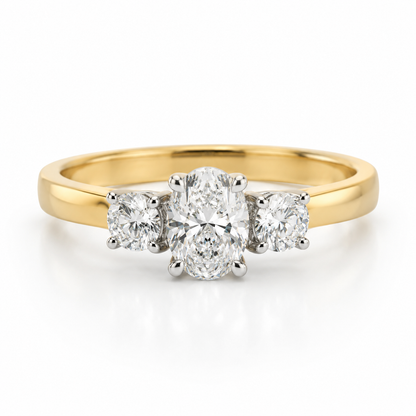18ct Yellow Gold and Platinum 