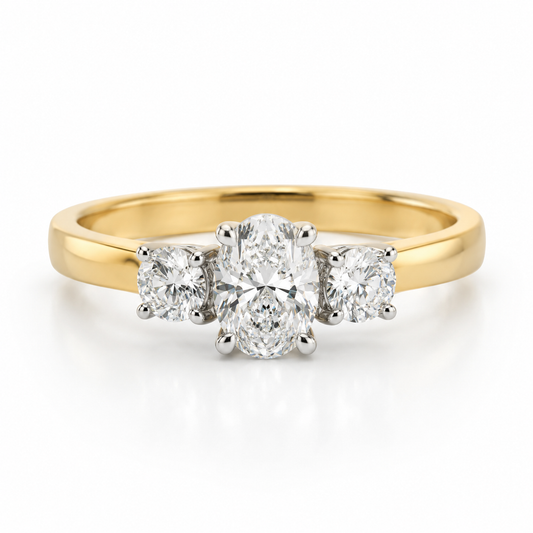 18ct Yellow Gold and Platinum 