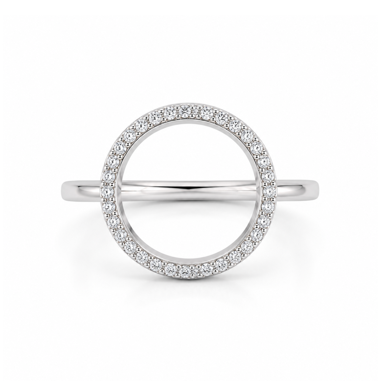 9ct White Gold 