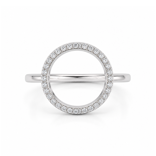 9ct White Gold 