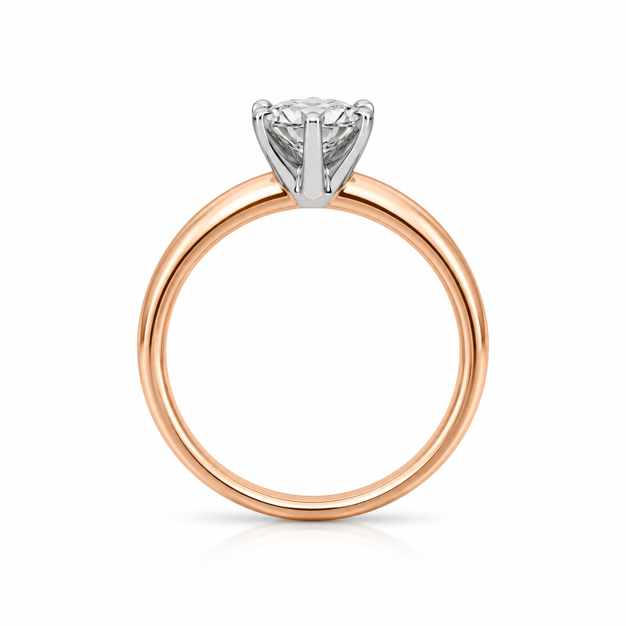 18ct Rose Gold and Platinum 