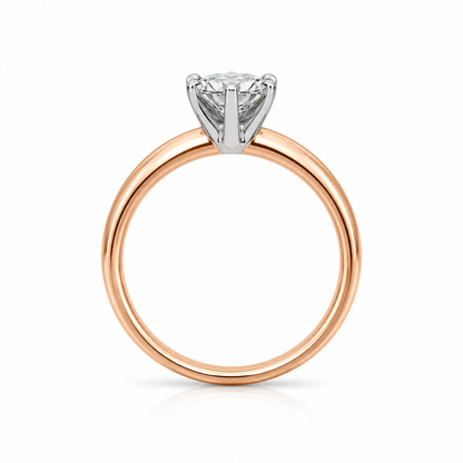 18ct Rose Gold and Platinum 