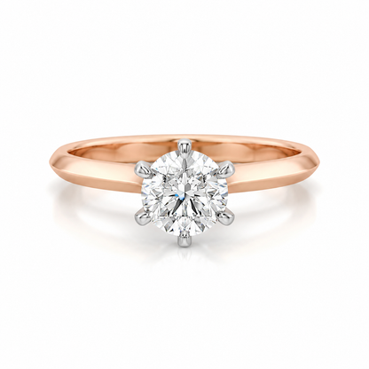 18ct Rose Gold and Platinum 