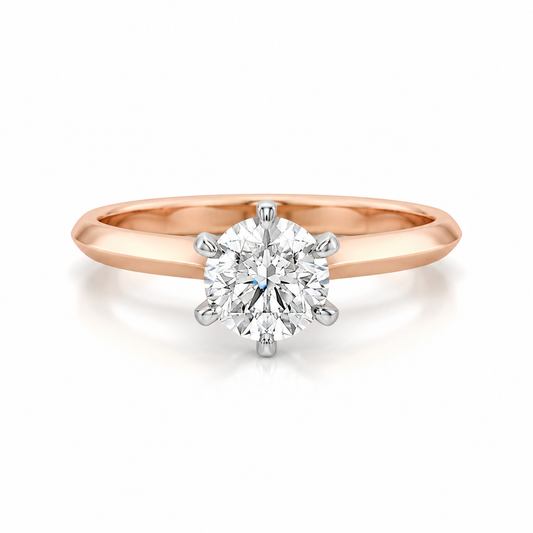 18ct Rose Gold and Platinum 