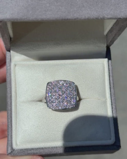 Elara Pavé Set Diamond Ring